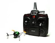 Walkera QR Green Ladybird V2 Quadcopter & DEVO F4 Transmitter FPV (Mode 1) QC500 with RCECHO Full Version Apps Edition