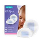 Lansinoh Stay Dry Disposable Nursing Pads, Ultra Thin with Full Coverage, Soft and Super Absorbent Breast Pads, Breastfeeding Essentials for Moms, 60 Count