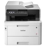 Brother MFC-L3770CDW Colour Laser Printer - All-in-One, Wireless/USB 2.0/NFC, Printer/Scanner/Copier/Fax Machine, 2 Sided Printing, A4 Printer, Small Office/Home Office Printer