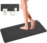 Swetfela Grounding Mat, Grounding Mat Earthing UK, Grounding Mat for Bed, Enjoy The Grounding Effect Indoors, for Better Sleep, Pain, and Stress Relief（30 * 100CM）with Rubber Non-Slip Sole