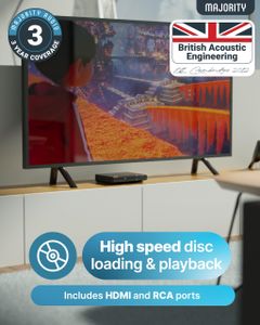 Majority 1080P HDMI DVD Player – Full HD Playback