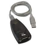 Tripp Lite USB-A to Serial DB9 RS232 Adapter Cable - Keyspan, High-Speed (M/M), 0.91 m