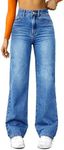 FUNUCA Straight Leg Jeans for Women