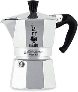 Bialetti 6800 Moka Express Stovetop Percolator 1-Cup Silver