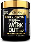 Optimum Nutrition Gold Standard Pre-Workout with Creatine, Beta-Alanine, and Caffeine for Energy, Flavor: Blueberry Lemonade, 30 Servings