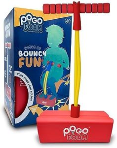 Pogo Foam - Pogo Foam Stick - Super Stretchy Bungee, Kids Outdoor Toys, Garden Toys, Pogo Sticks For Girls And Boys, Kids Toys - Premium 350g Durable Foam Base