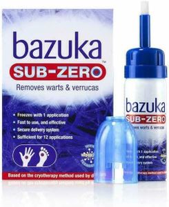 BAZUKA SUB Zero Freezes & Removal of Warts & VERRUCAS