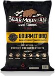 BEAR MOUNTAIN Premium BBQ WOODS FK90 Craft Blends All Natural Smoky Hardwood Gourmet Blend Smoker Pellets, 20 Pound Bag