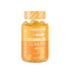 Vitamin D Gummies - High Strength 4000 IU Adult Vitamin D3 Gummies - Chewable Gummy Vitamins - Vegetarian - Gluten Free - Vitamin D Gummies by Novomins