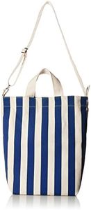 Bagu Duck Bag Canvas Bag, stripe blue x white