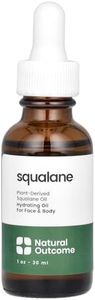 natural outcome Pure Squalane Oil l 100% Plant Derived Squalane Oil for Face, Body, Hair & Lips I Weightless Moisturizing Oil Firms Skin, Reduces Fine Lines & Enhances Skin Elasticity I 1 oz