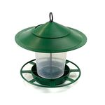 etree Easy Clean Hanging Lantern Bird Feeder (2023 Design) - Prevent Disease & Protect Wildlife Dark Green Pack of 1