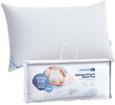 Firm Goose Down Pillow 1 Pack King Size 30 Ounce 36x20 Inch RDS Certified Fine Cotton Shell - Made in USA - Firm White Down Pillow