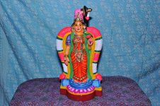 Paper Andal Doll (Multicolour, 2 Feet)