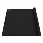 36.2" x 24" Extra Large Silicone Mat for Epoxy Resin, Nonstick Silicon Mats for Crafts Jewelry Casting, Non-Slip Kitchen Table Placemats for Countertop Protector Heat Resistant by Foepoge, Black