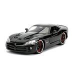 JADA TOYS- Dodge Collectible Model Car, 30731BK, Black