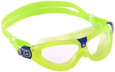 Aqua Sphere Children's Seal Kid 2 Swimming Goggle, Mask, Lime (Clear Lens), Junior