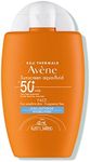 Avene Sunscreen Aqua-fluid SPF50+ 40ml, face sunscreen with invisible finish, ultra-lightweight texture, fragrance free