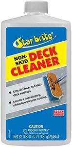 STAR BRITE Non-Skid Deck Cleaner & Protectant - Ultimate Boat Deck Wash - Protects Against Future Stains & UV - Ideal for Fiberglass, Vinyl, Plastic, Painted & Metal Surfaces - 32 Ounce (085032)