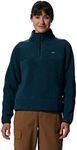 Mountain Hardwear Women's Hicamp Fleece Pullover Jacket, Dark Marsh, S