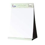 indigo® Tabletop Self Stick Flipchart Pad [20 Sheets] - 70 gr/m² paper, 58,5 x 50 cm (Pack of 1)