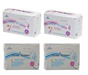 Airiz Active Oxygen and Negative Ion -Relax Touchless Soft Cotton Panty Liner - 60 Pieces & Napkin 16 Pieces