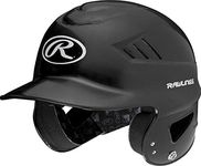 Rawlings | COOLFLO Batting Helmet | 6 1/2" - 7 1/2" One Size Fits Most | Black