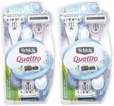 Schick Quattro Quattro for Women Sensitive Skin Disposable Razor - 3 ct - 2 pk