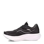 Saucony Women's Ride 15 Trail Running Shoe, Black/White, 6.5 UK