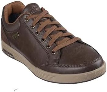 Skechers Cavell Sparkman, Zapatillas Hombre, Chocolate, 42 EU