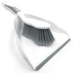 Dustpan and Brush Set , Choose Your Colour (Grey)