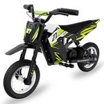 RCB TECH R9X Kids Electric Motorcycle, electric motorblike with powerful motor, 5/7.5/15.5 MPH Speed Modos, Range 9.3Miles, 12 inch pneumatic tires, Electric bikes for kids age 3-12