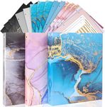 Pack of 3 A4 Binders with clipboard for Letter-Size (11" x 8.5") 1 Inch 3 Ring Three Ring Binder with 15-Tab Dividers and File Folder Labels for School Class Office Supplies