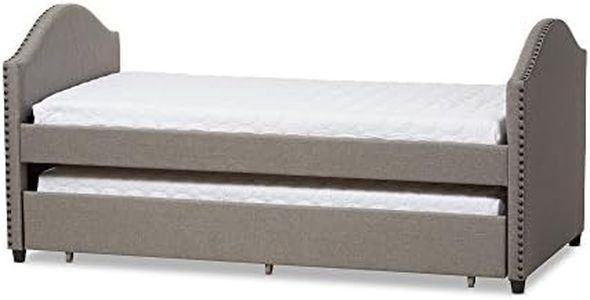 Baxton Studio 424-7301-AMZ Daybed, Twin, Grey