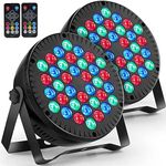 LED Stage Lights 2 Pack, MOSFiATA R