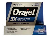 Arm & Hammer Orajel Mouth Sore Pain Relief Gel, 0.18 oz