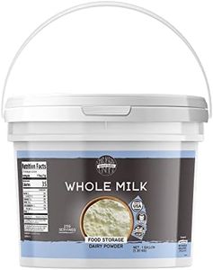 Birch & Meadow 1 Gallon of Whole Milk Powder, Light Sweet Taste