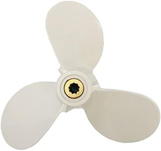 Yamaha Propeller for 4hp 5hp 6hp 4A 4M 5M 5C F4 F6L F6S F5A F6C 9 Spline Tooth/Boat Outboard Propeller 7 1/2x8-BA for Yamaha Engine Motor 6E0-45941-01-EL