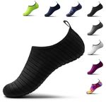 SIMARI Water Shoes Women Men Quick-Dry Swim Pool Beach Breathable Aqua Socks Soft Barefoot Slip-on Non-Slip Outdoor Sports Surf Yoga Exercise Diving River Lake Footwear SWS001