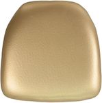 Flash Furniture Hard Gold Vinyl Chiavari Chair Cushion