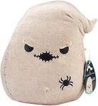 Squishmallows Original 8-Inch Brown Oogie Boogie - Nightmare Before Christmas - Official Jazwares Halloween Plush - Collectible Soft & Squishy Stuffed Animal Toy - Gift for Kids, Girls & Boys