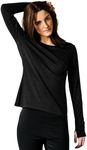 Merino 365 Women's 100% New Zealand Merino, Long Sleeve, MD, Black