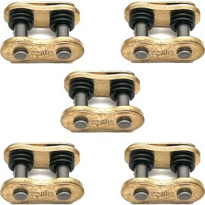 CSMATEYEAH 5 Pcs 520 Chain Master Link O-Ring Connecting Links Compatible with Motorcycle Dirt Bike Pitpro Agricultural Machine Tractors