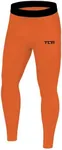 TCA Men's SuperThermal Compression Armour Base Layer Thermal Under Tights - Orange, X-Large