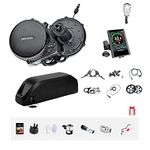 BAFANG BBSHD 48V1000W BBS02B 48V 500W/750W Electric Bike Conversion Kit with DP-C18/C965/850C/750C LCD Display with 48V/52V Lithium Ion Battery(Optional) Ebike DIY Kit