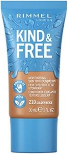 Rimmel London Kind + Free Moisturising Skin Tint Foundation, Golden Beige 210