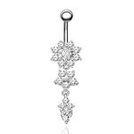 Gnoliew 14G Belly Button Rings Bell