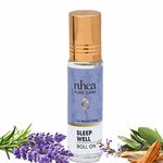 Nhea Sleep Well Roll On 10 ml | Deep & Restful Sleep | 100% Therapeutic Grade Essential oil (Pack of 1)