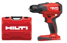 Hilti SF 4-A22 Cordless Drill Driver, Compact 22V Drill Driver, 2100 RPM, Active Torque Control, Brushless Motor, Bight LED, Bare Tool with Case Included (2177405)