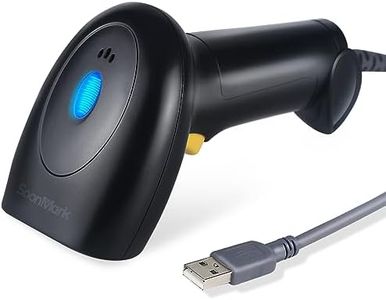 Handheld USB Barcode Scanner Wired 1D Bar Code Reader for Supermarket, Convenience Store, Warehouse